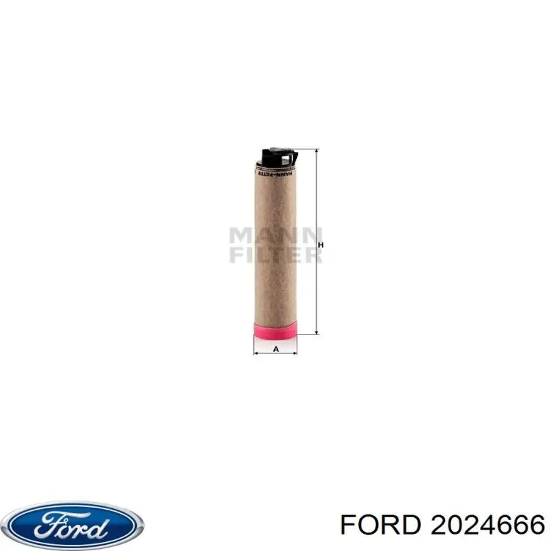 Comprar 2024666 Ford Brazo inferior izquierdo de la suspensión delantera