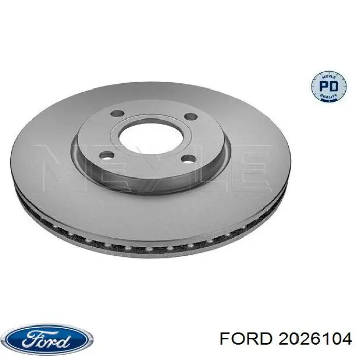 2026104 Ford freno de disco delantero