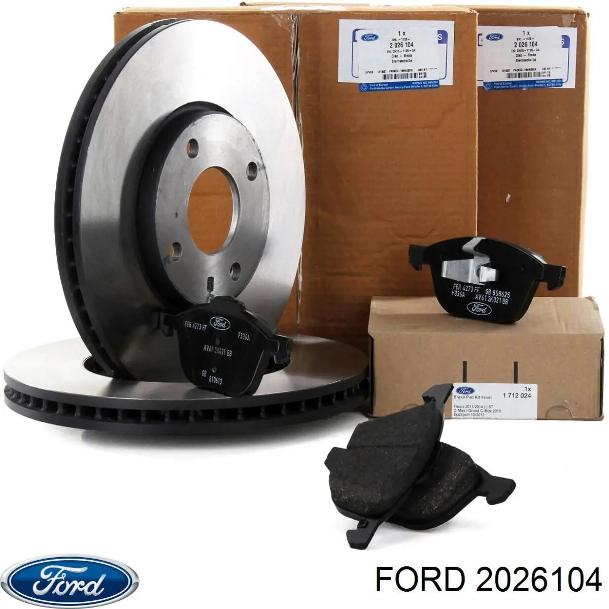 Comprar 2026104 Ford Freno de disco delantero