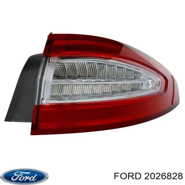 2026828 Ford piloto posterior exterior derecho