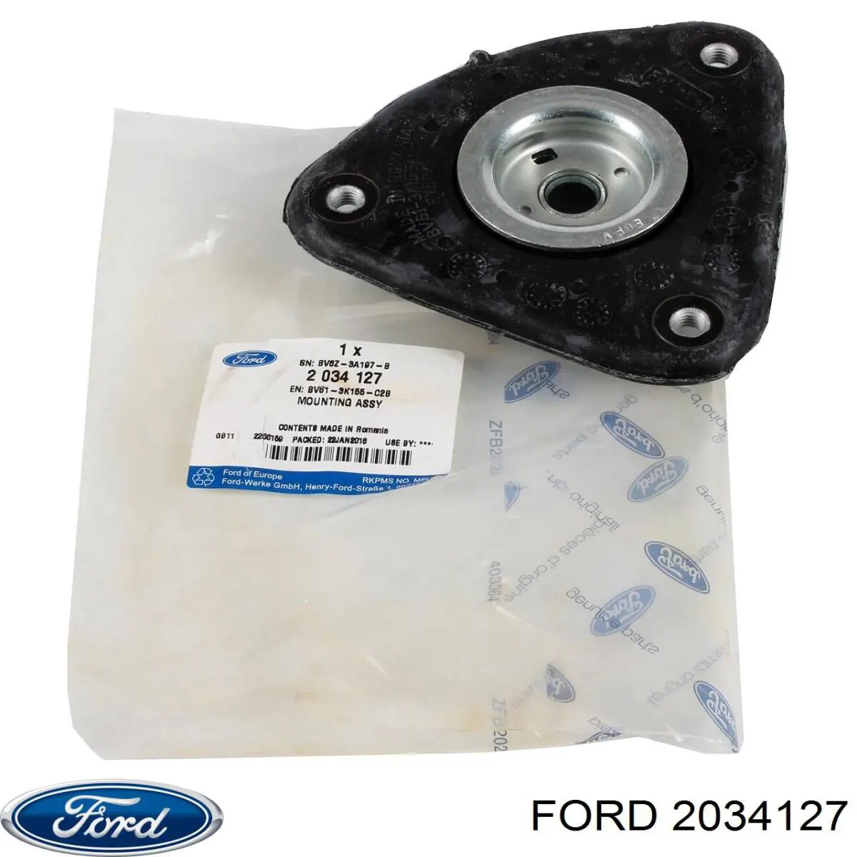 Soporte del amortiguador delantero Ford 2034127 precio, desde 14,28 EUR