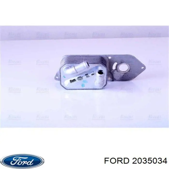 2035034 Ford radiador de aceite, bajo de filtro