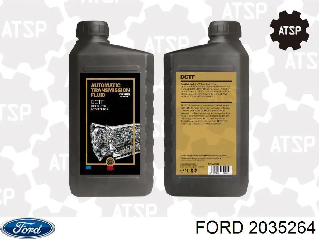Kit de servicio para cambio de aceite de transmisión automática 1051050001 Tcmatic