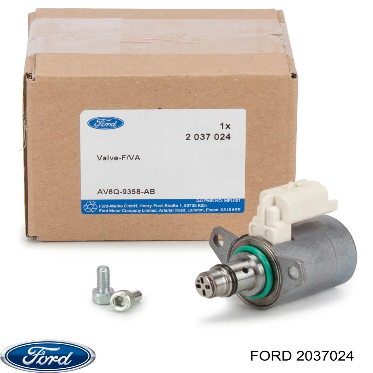 2037024 Ford Válvula reguladora de presión del sistema common rail