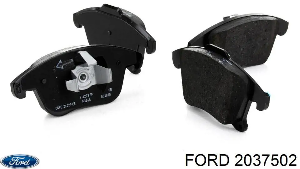 Comprar 2037502 Ford Freno de disco delantero
