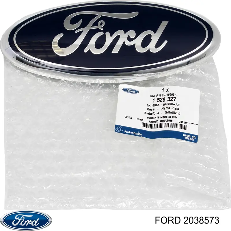 1553336 Ford logotipo del radiador i
