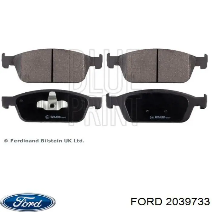 Pastillas de freno delanteras Ford Focus 3 CB8
