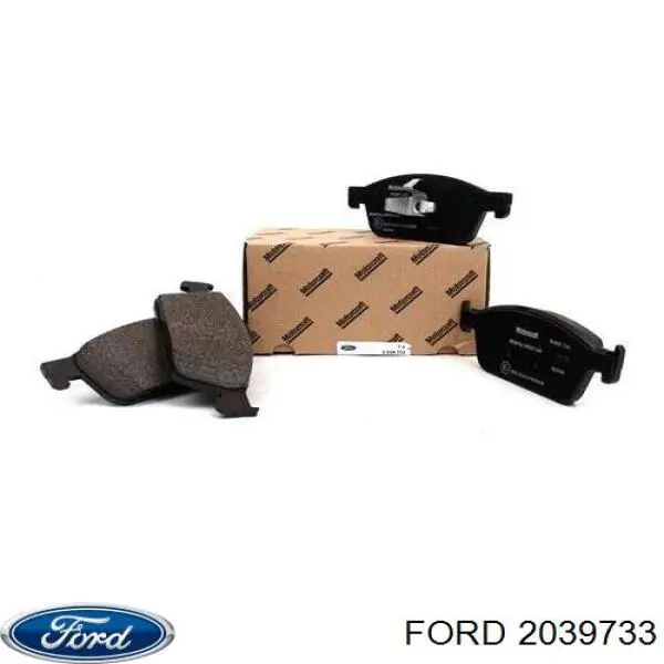 2039733 Ford pastillas de freno delanteras