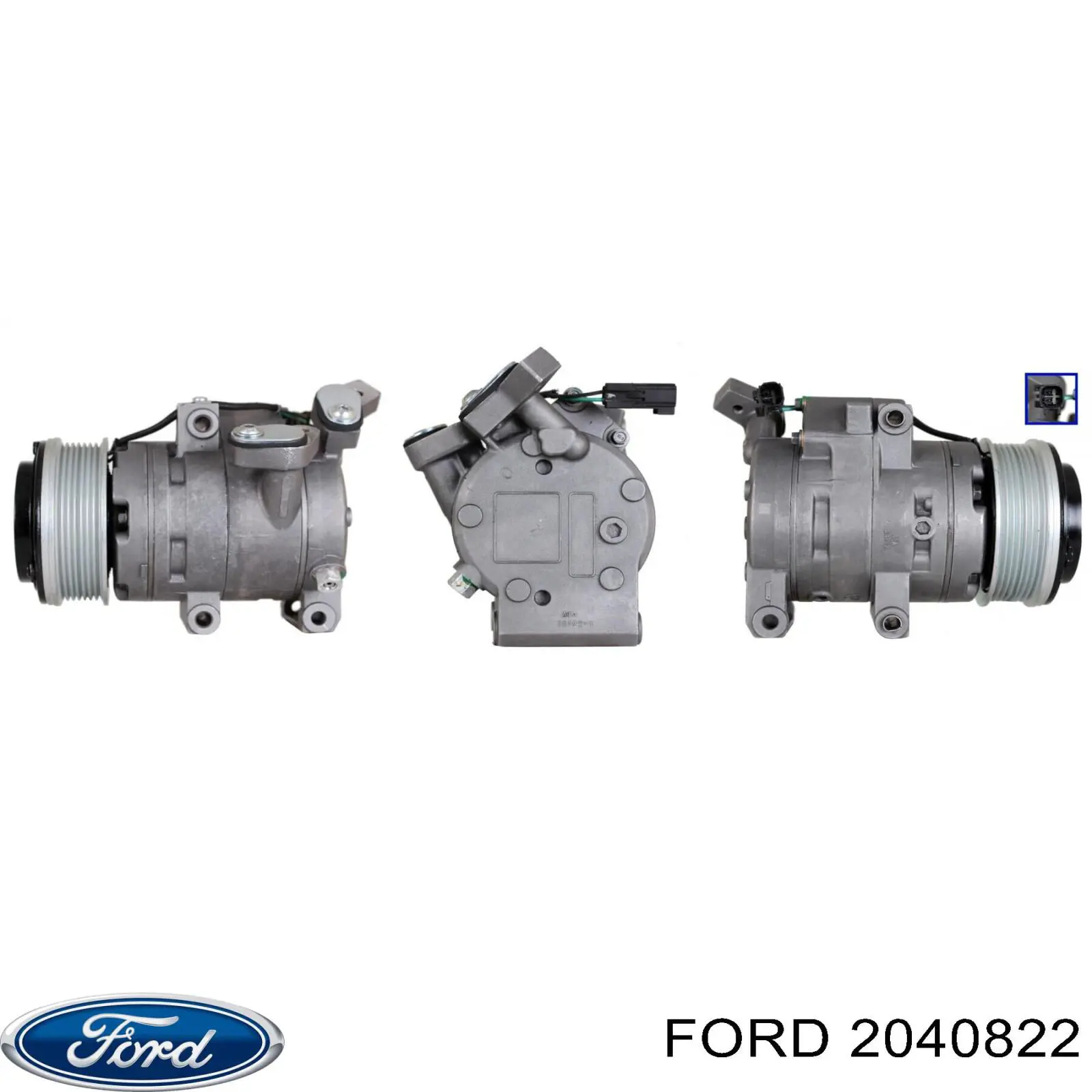 2040822 Ford compresor de aire acondicionado