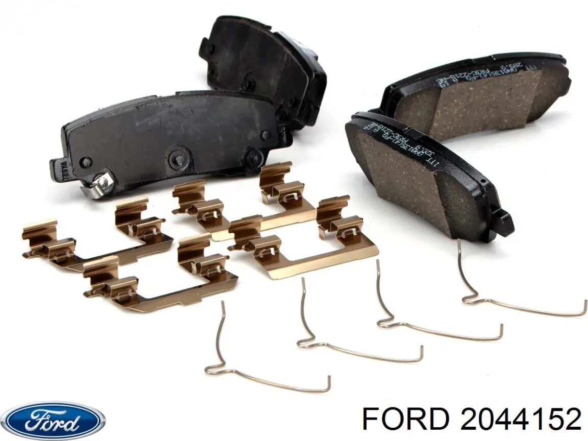 2044152 Ford pastillas de freno traseras