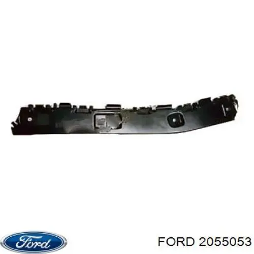 2055053 Ford soporte de guía para parachoques trasero, derecho