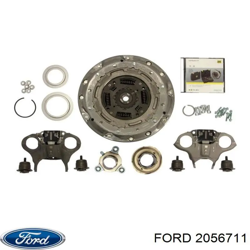 2056711 Ford kit de embrague (3 partes)