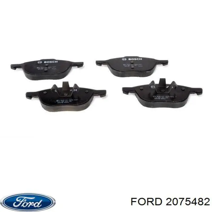 Pastillas de freno delanteras Ford Focus 3 CB8