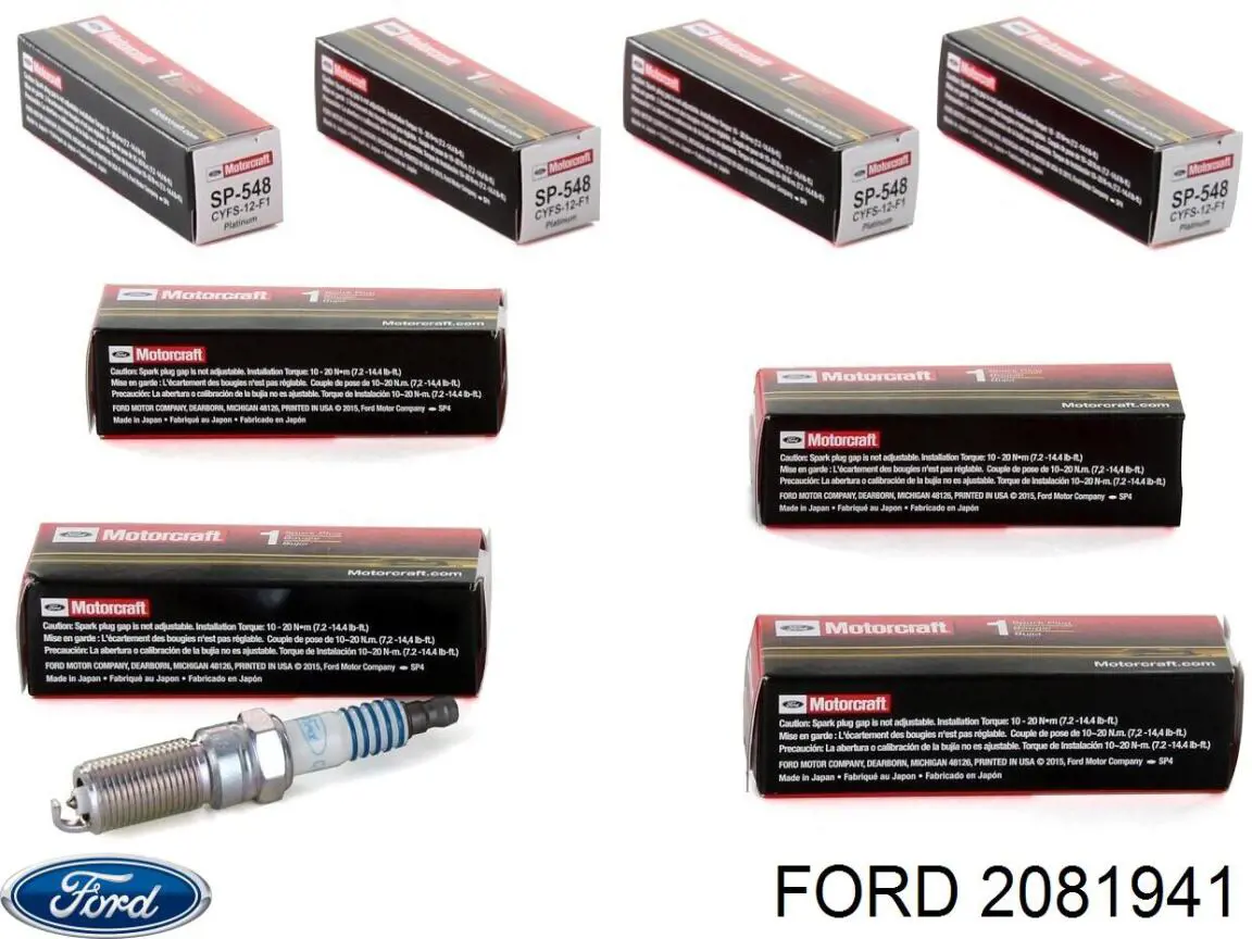 Filtro de aceite 2081941 Ford