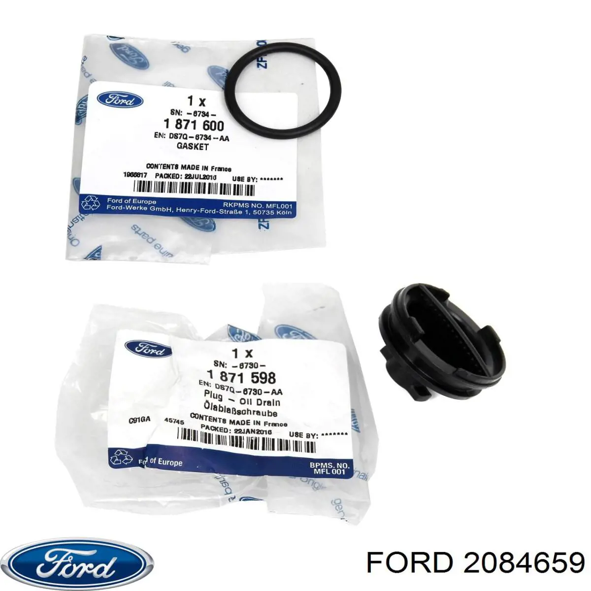 Comprar 2084659 Ford Tapón del cárter de aceite