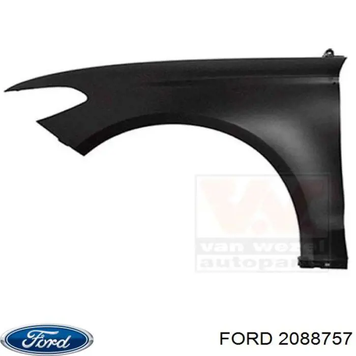 2088757 Ford guardabarros delantero izquierdo