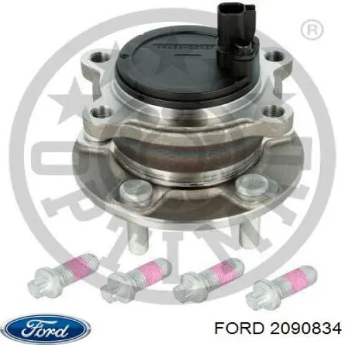 2090834 Ford cubo de rueda trasero