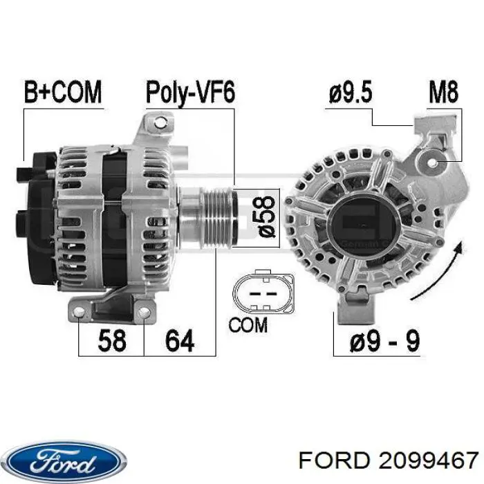 Comprar 2099467 Ford Dynamo