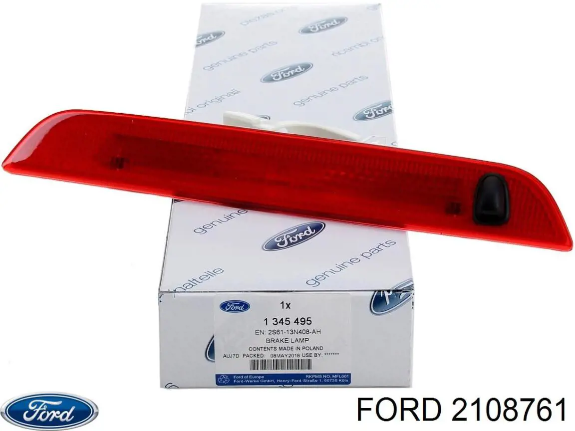 Emblema de la rejilla Ford 2108761