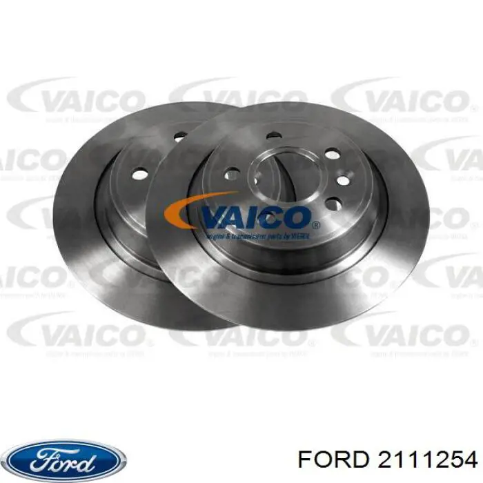Disco de freno trasero Ford Mondeo 4 CA2