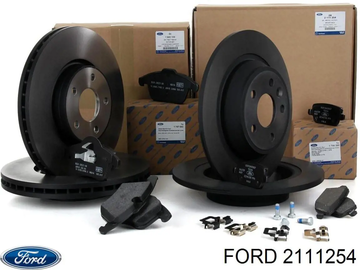 Disco de freno trasero Ford Mondeo 4 CA2