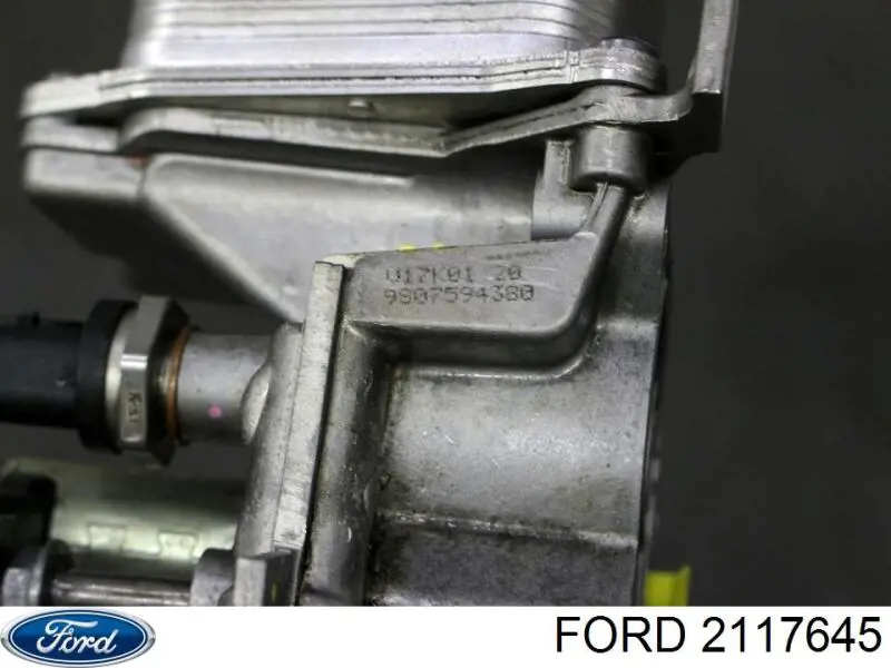 2117645 Ford radiador de aceite, bajo de filtro