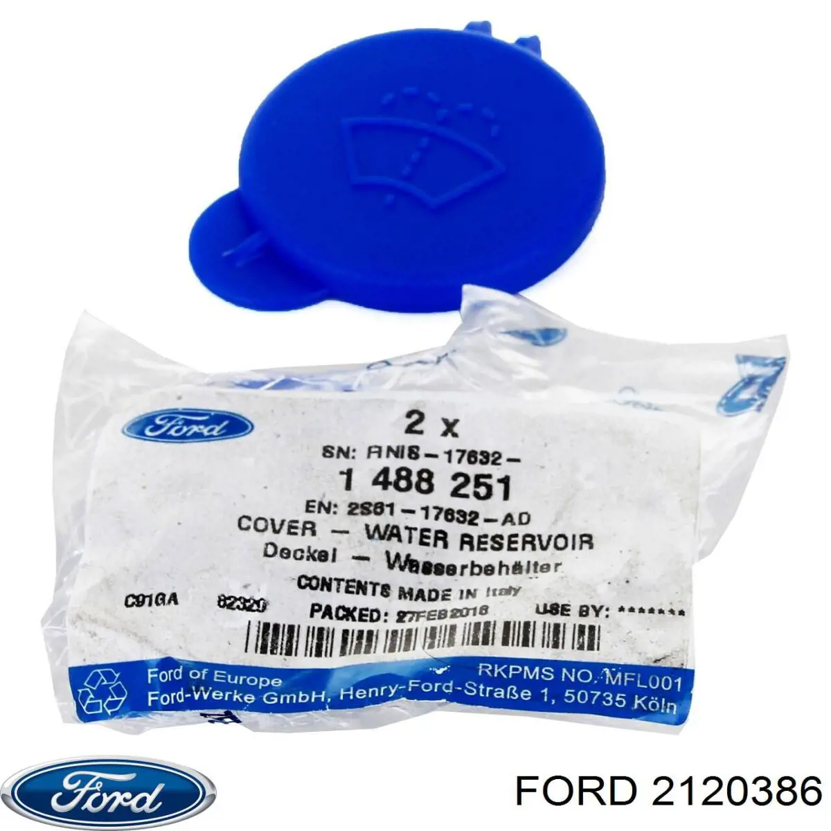Limpiaparabrisas traseros 2120386 Ford