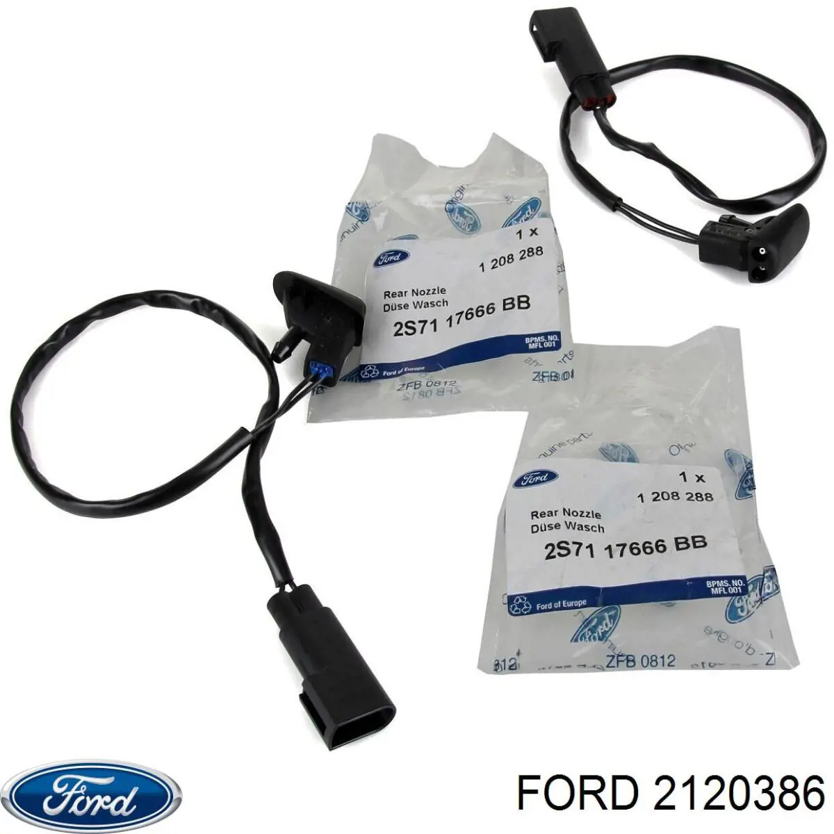 2120386 Ford Limpiaparabrisas trasero