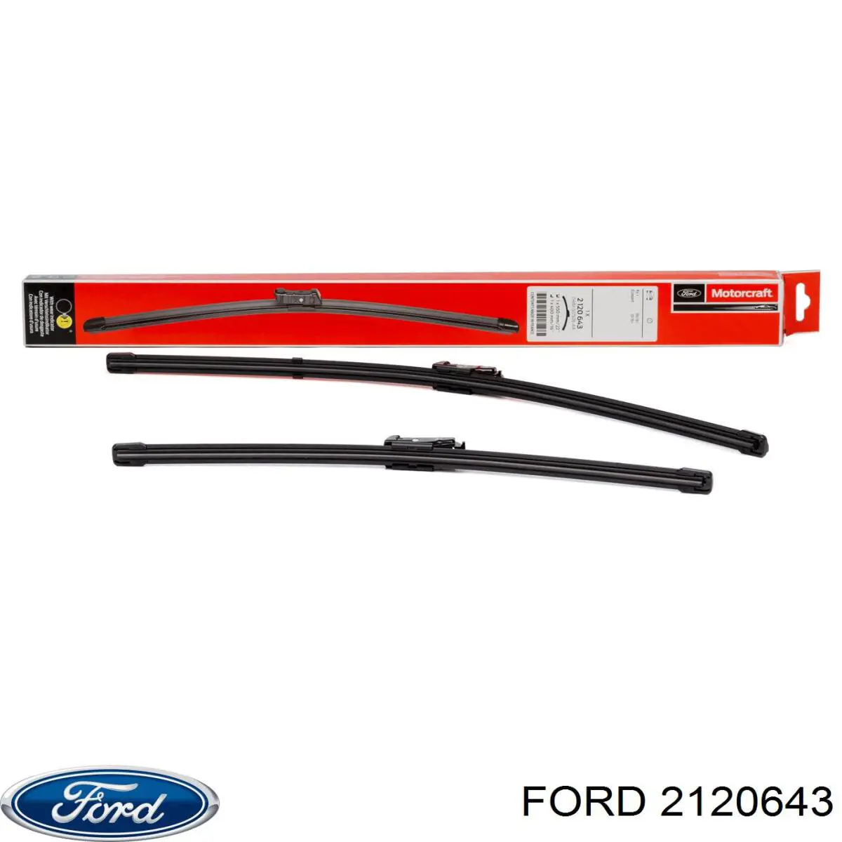 Escobilla del limpiaparabrisas del lado del conductor Ford 2120643 precio, desde 58,13 EUR