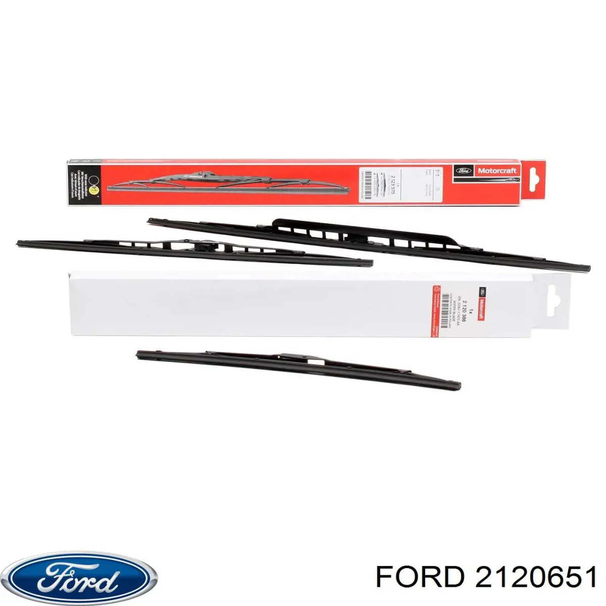 Limpiaparabrisas delanteras 2120651 Ford