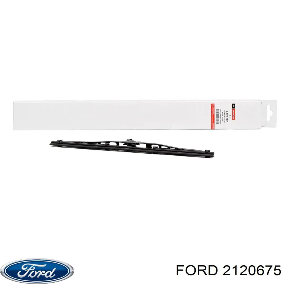 Limpiaparabrisas delanteras 2120675 Ford
