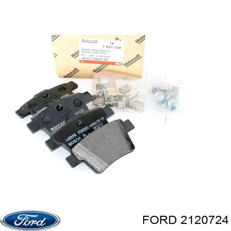 Comprar 2120724 Ford Juego de escobillas de luna delantera, 2 piezas