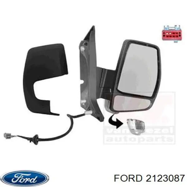 2123087 Ford superposicion(cubierta De Espejo Retrovisor Derecho)