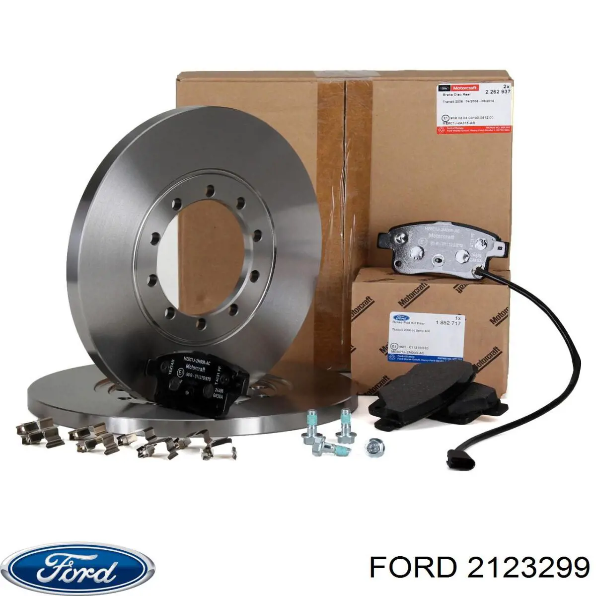 Limpiaparabrisas delantera Ford 1850546