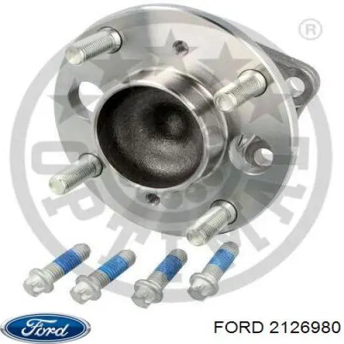 Cubo de rueda trasero Ford Fiesta CB1