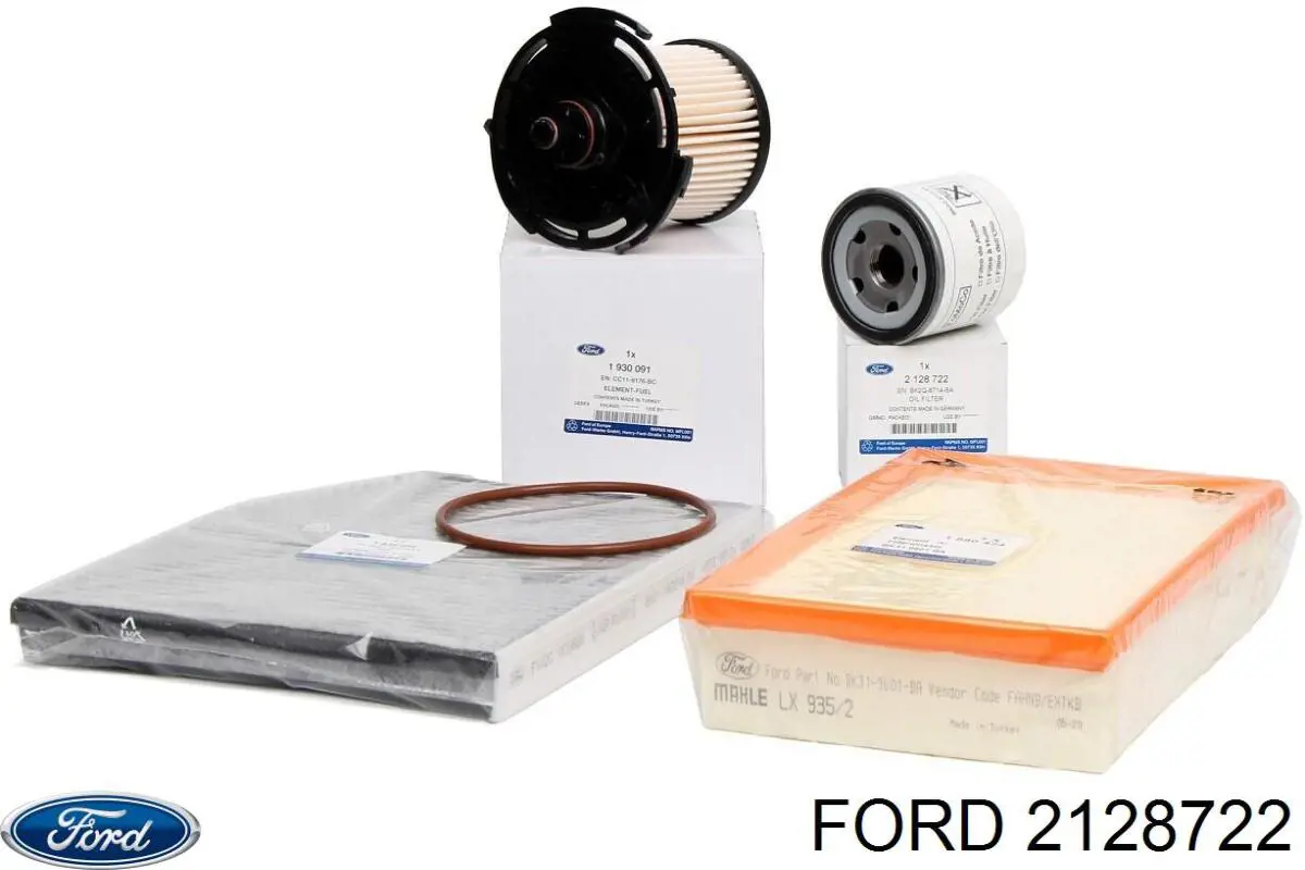 Filtro de aceite 2128722 Ford