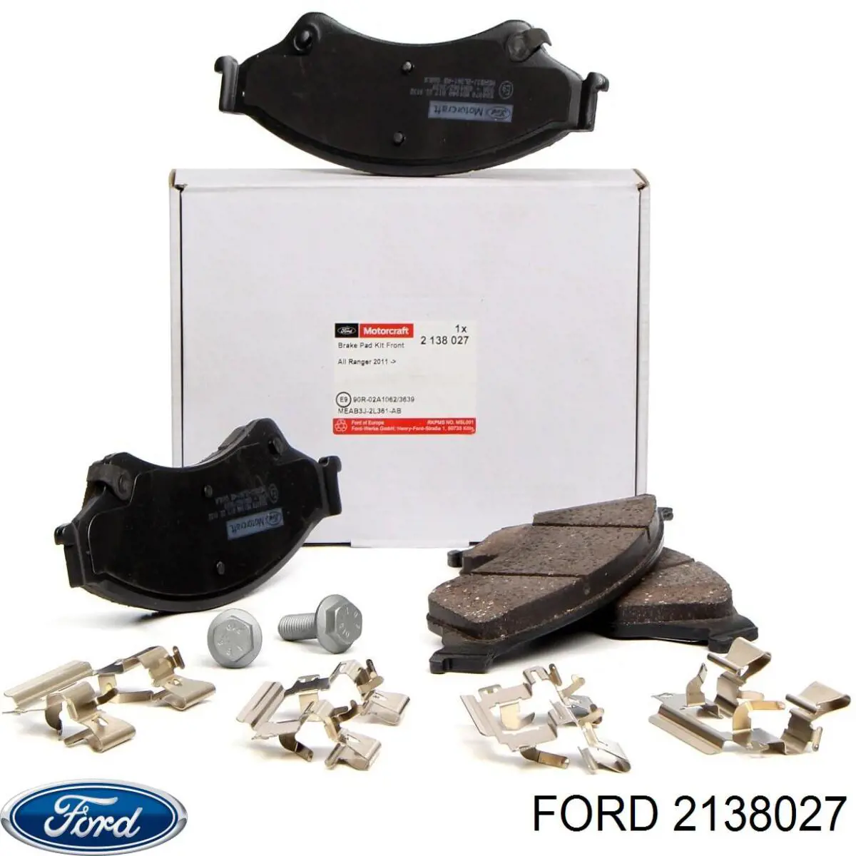 2138027 Ford pastillas de freno delanteras