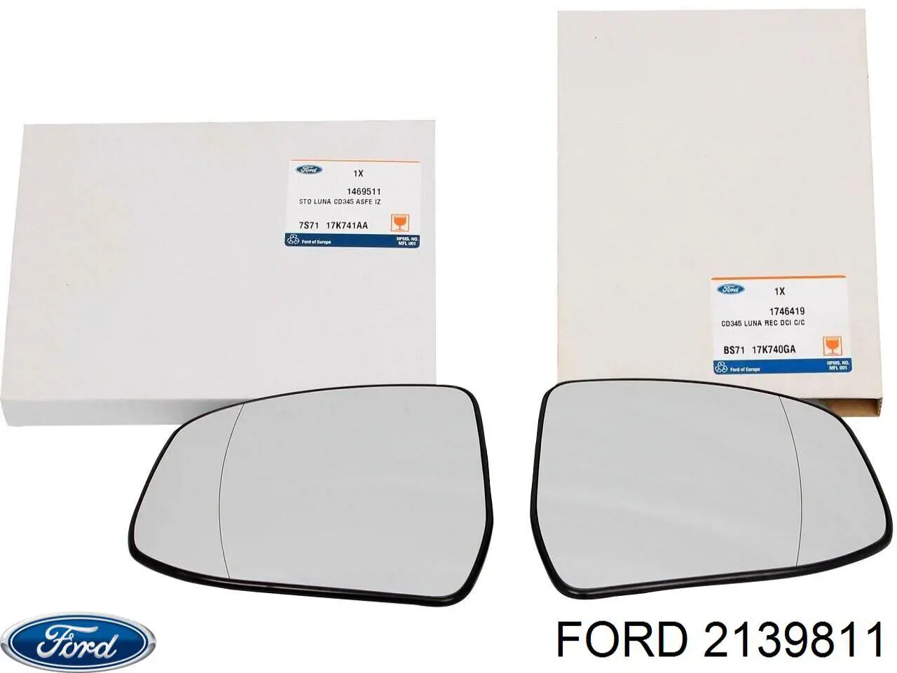 Comprar 2139811 Ford Espejo de retrovisor izquierdo