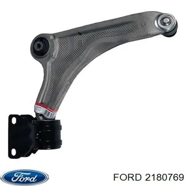 2180769 Ford barra oscilante, suspensión de ruedas delantera, inferior izquierda