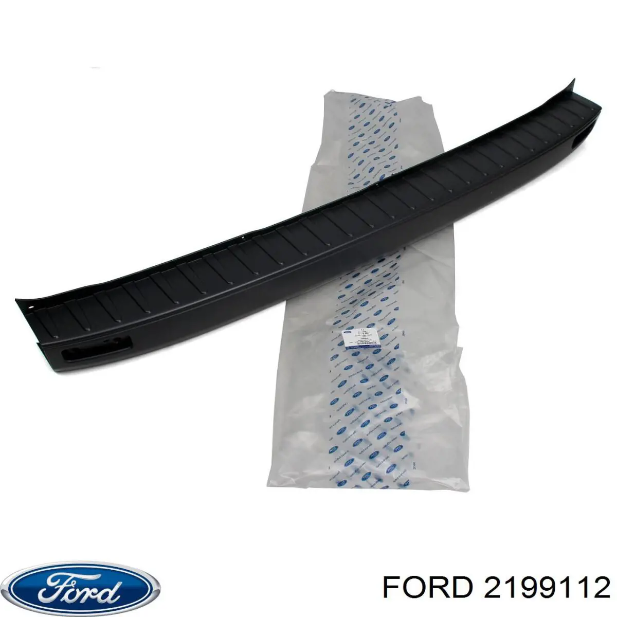 1764068 Ford parachoques trasero, parte central