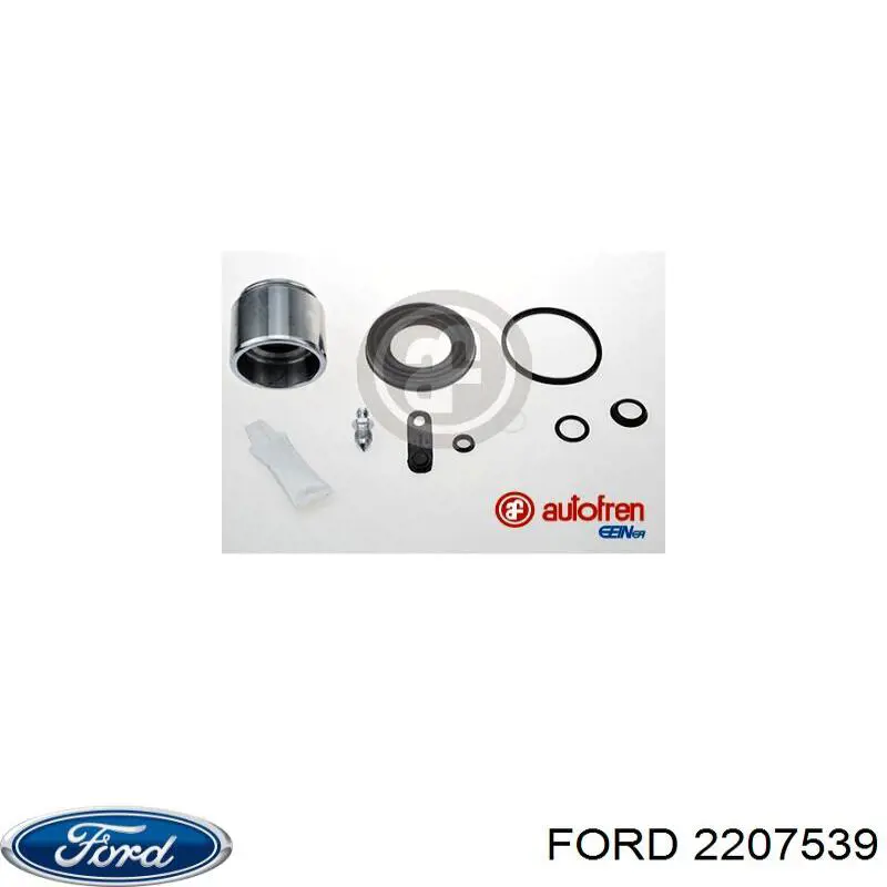 2207539 Ford Pinza de freno trasera derecha