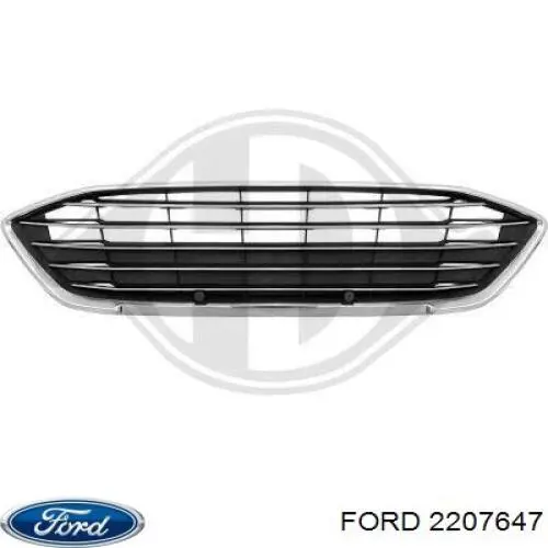 Soporte de radiador completo (panel de montaje para foco) Ford Focus 4 (HP)