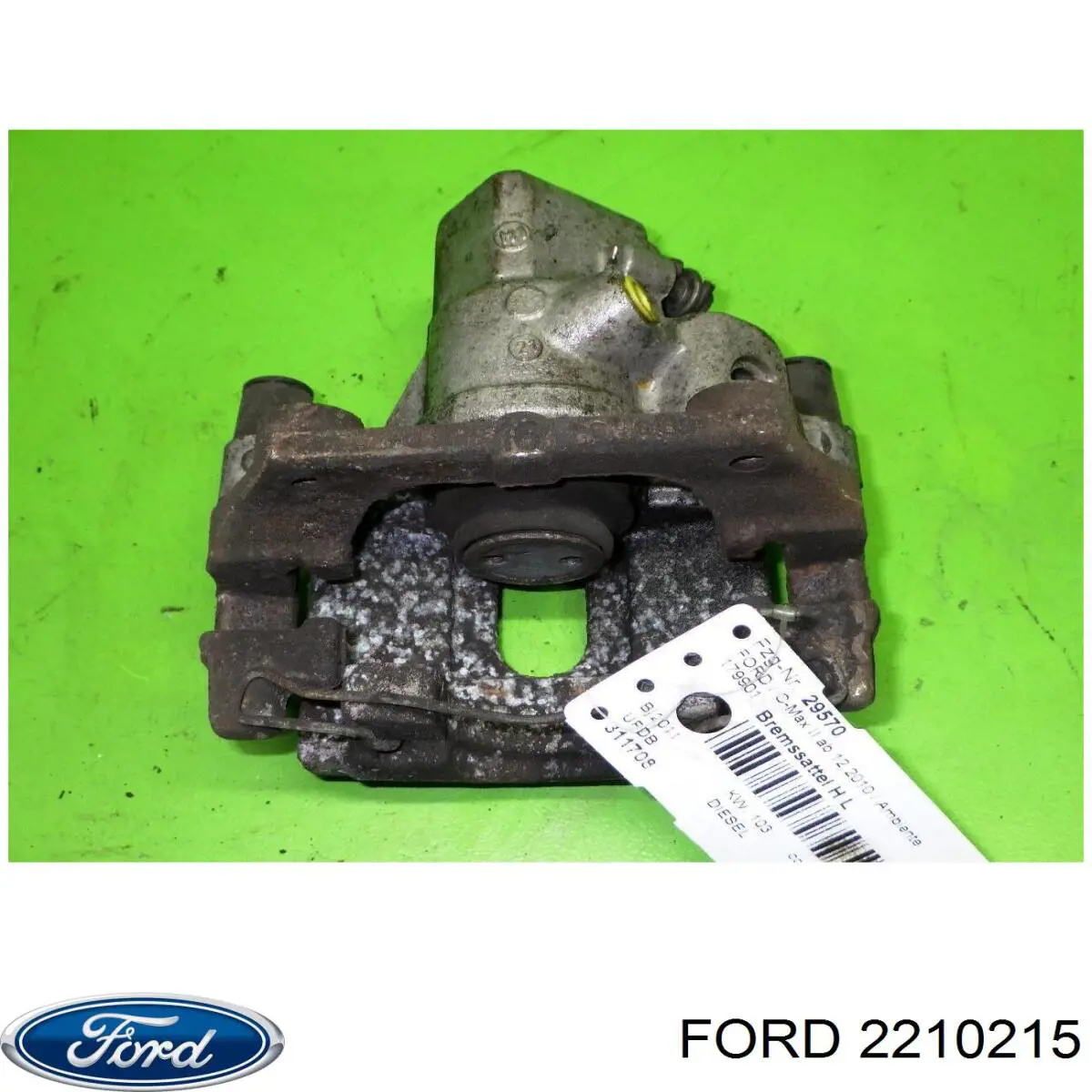 Pinza de freno trasera izquierda FORD 2210215