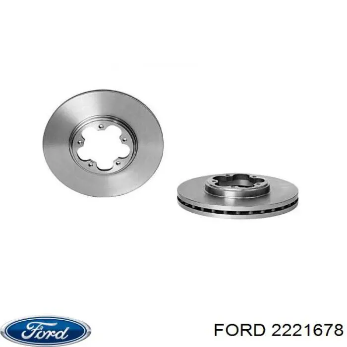 2221678 Ford freno de disco delantero