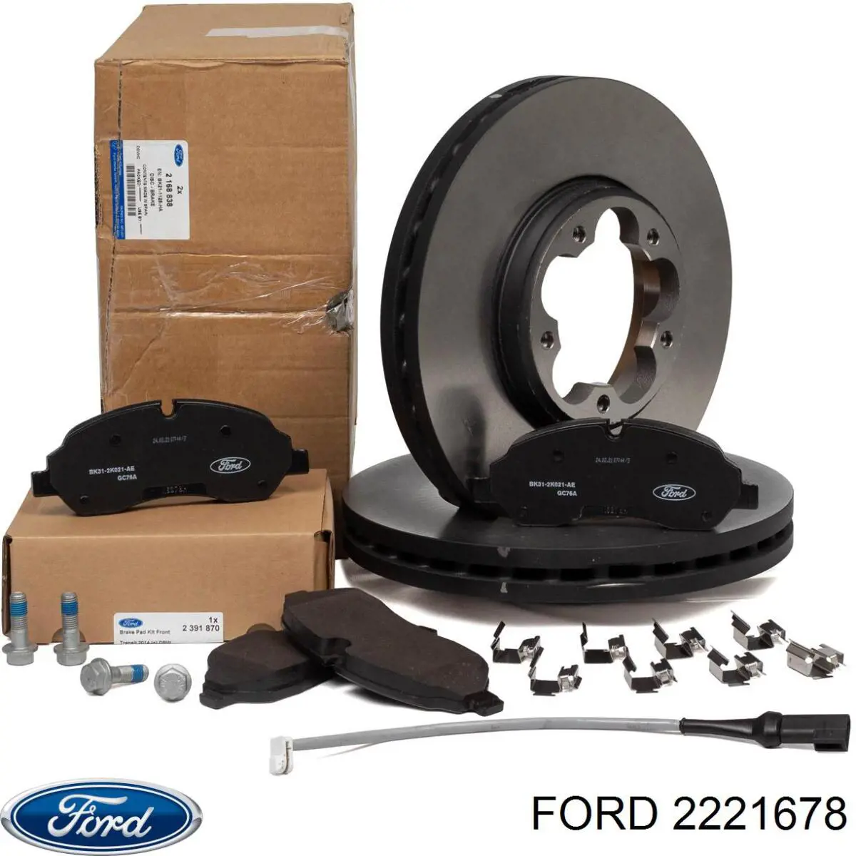 Frenos delanteros Ford 2221678 precio, desde 100,10 EUR
