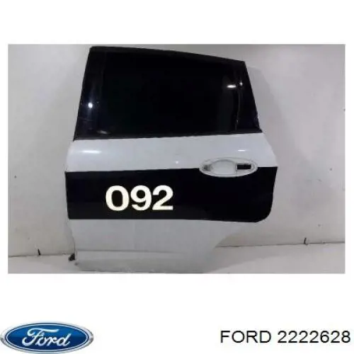 2222628 Ford puerta trasera derecha