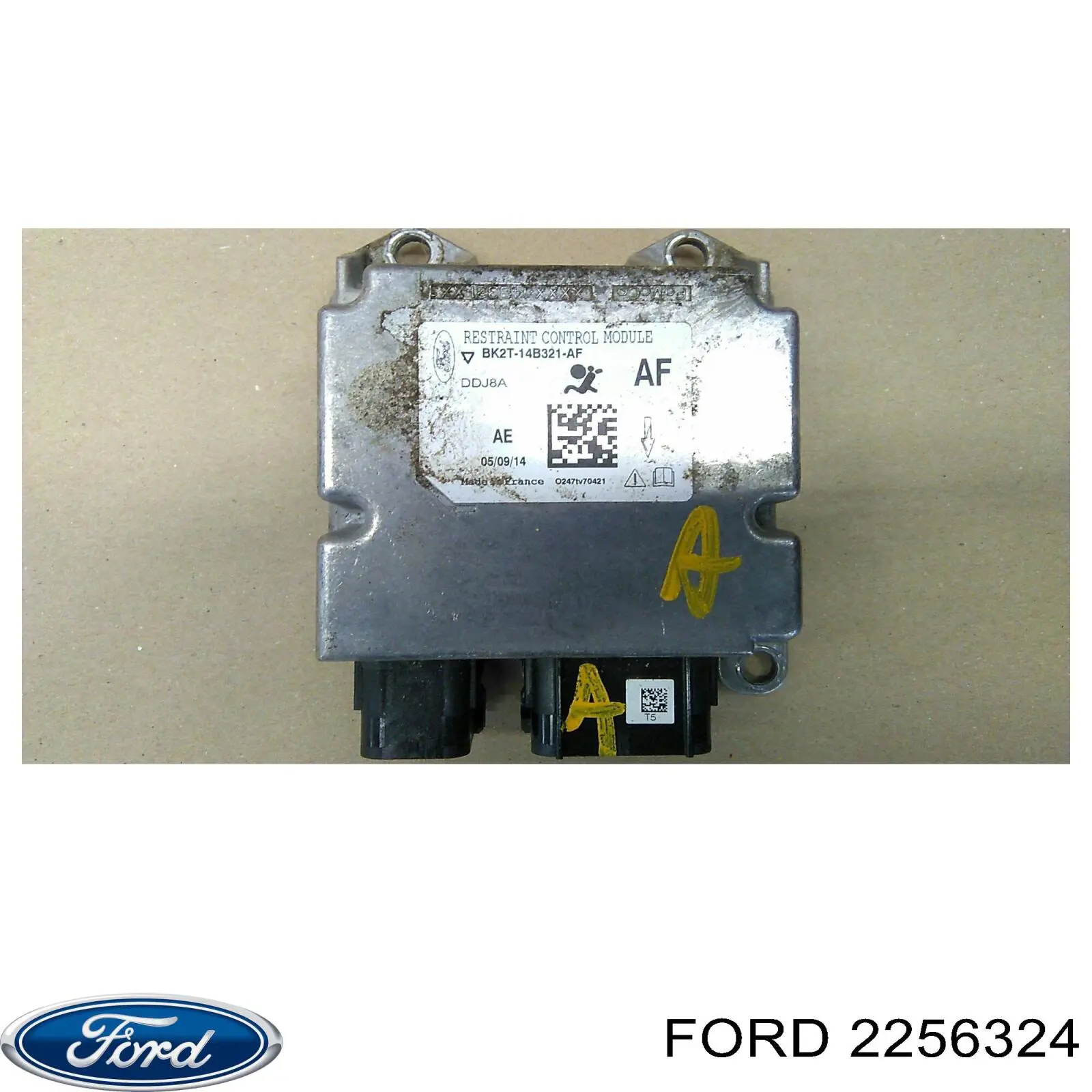 2256324 Ford árbol de transmisión delantero izquierdo