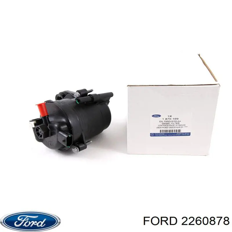 Varilla de aceite 1696877 Ford