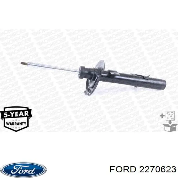 Comprar HV6118K001BBA Ford Amortiguador delantero izquierdo