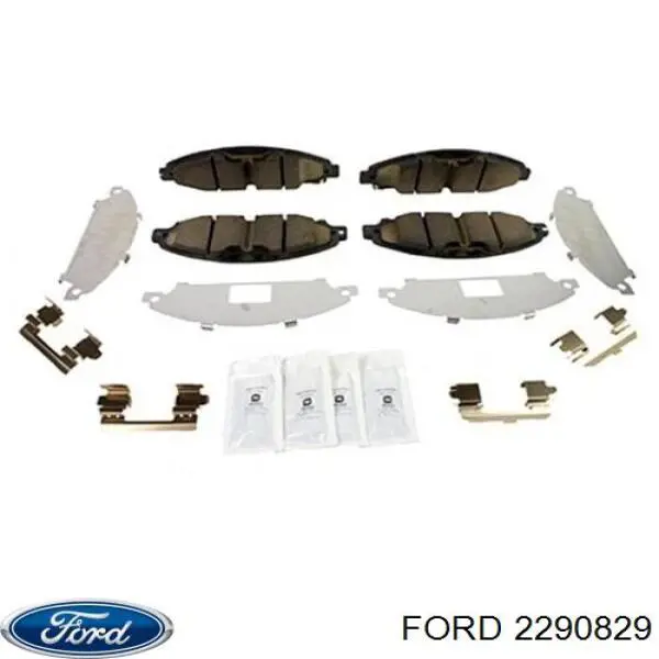 2290829 Ford Pastillas delanteras